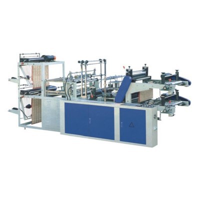 Double Channel Roll Vest Bag Making Machine